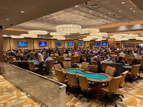 parx casino poker live game report/